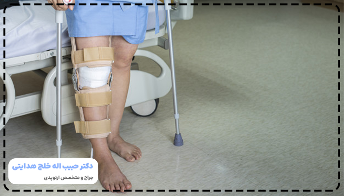 بعد از عمل تعویض مفصل زانو چی بخوریم